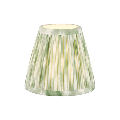 Ikat Green Cotton Tapered Shade