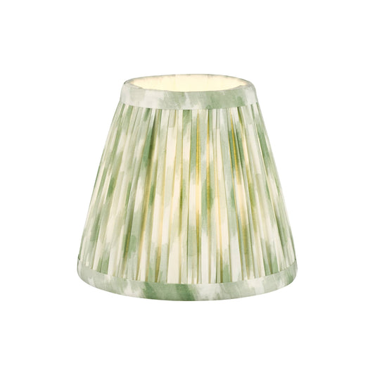 Ikat Green Cotton Tapered Shade