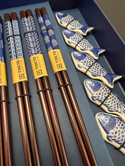 Fish Chopstick Gift Set