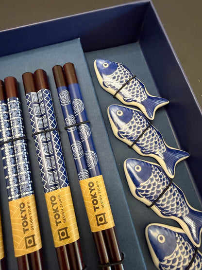 Fish Chopstick Gift Set