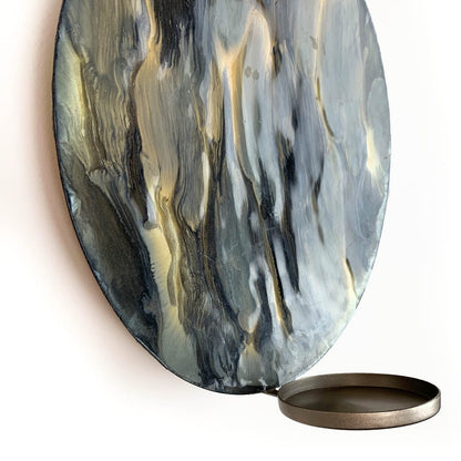 Ripples Wall Candle Sconce