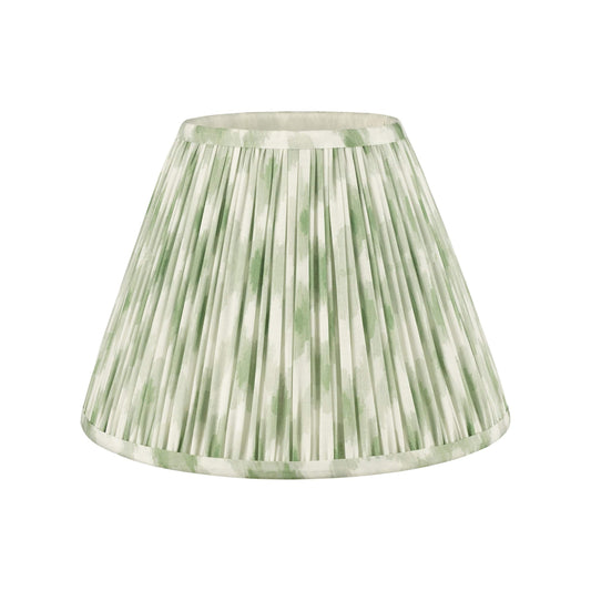 Ikat Green Cotton Tapered Shade