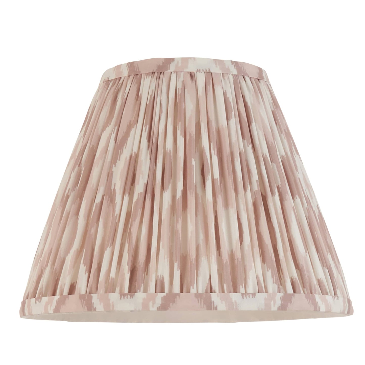 Ikat Pleated Shade - Natural