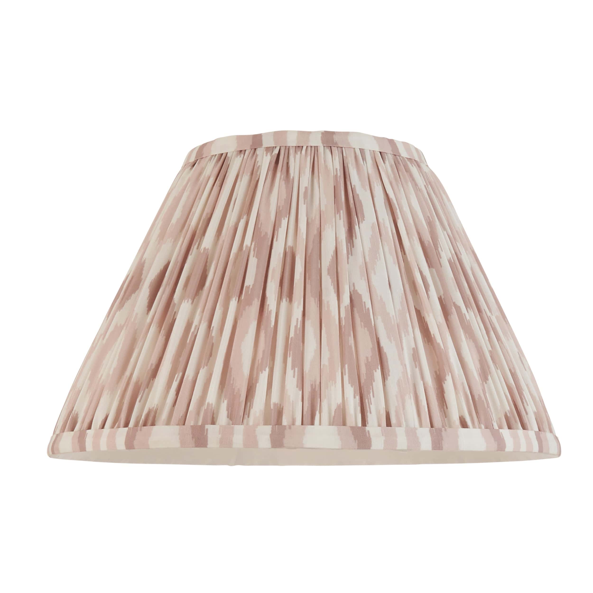 Ikat Pleated Shade - Natural
