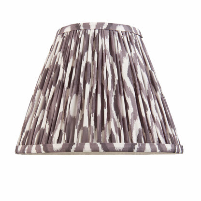 Ikat Pleated Shade - Pearl Grey