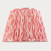 Ikat Pleated Shade - Pink Coral