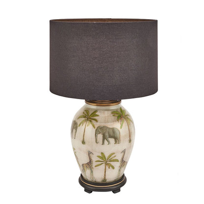 Jenny Worrall Safari Oval Table Lamp