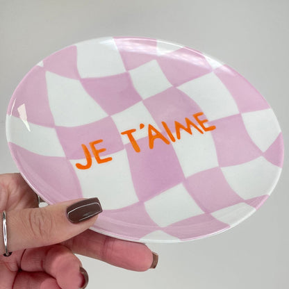 Je T'Aime Diego Plate