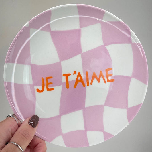 Je T'Aime Diego Plate