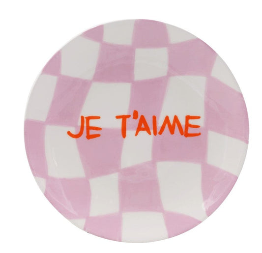 Je T'Aime Diego Plate