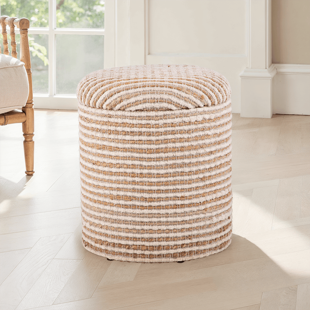 Jute Storage Stool