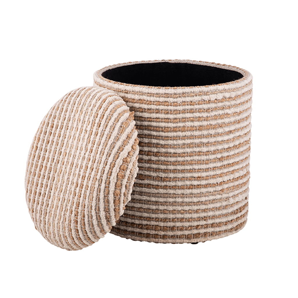 Jute Storage Stool