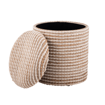 Jute Storage Stool