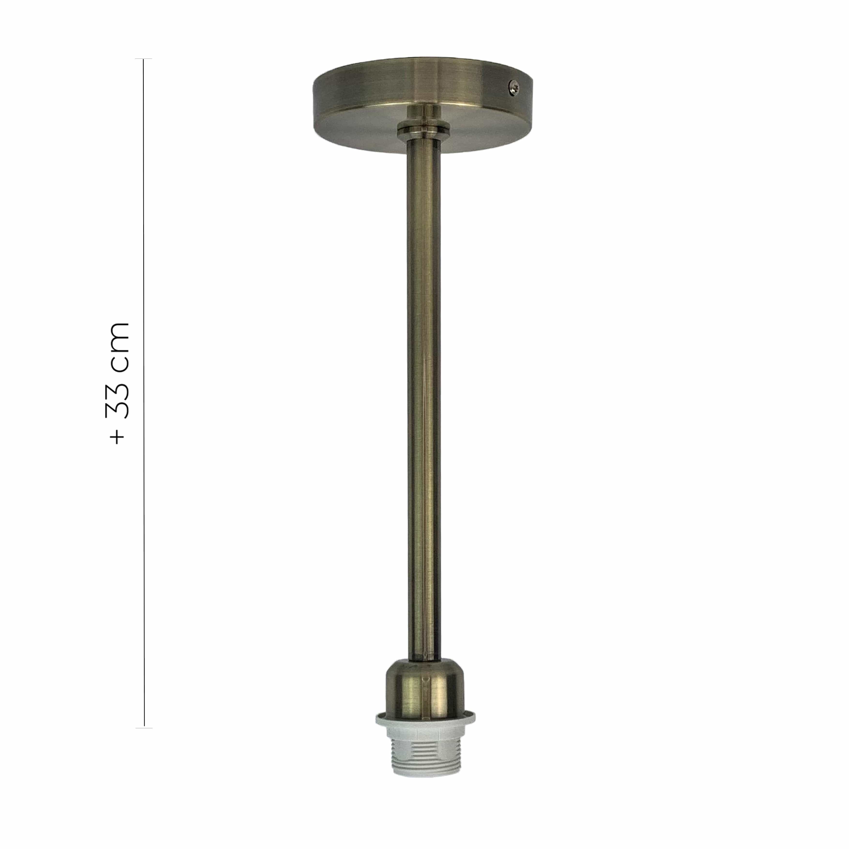 Antique Brass Pathos - Pendant Light Fitting