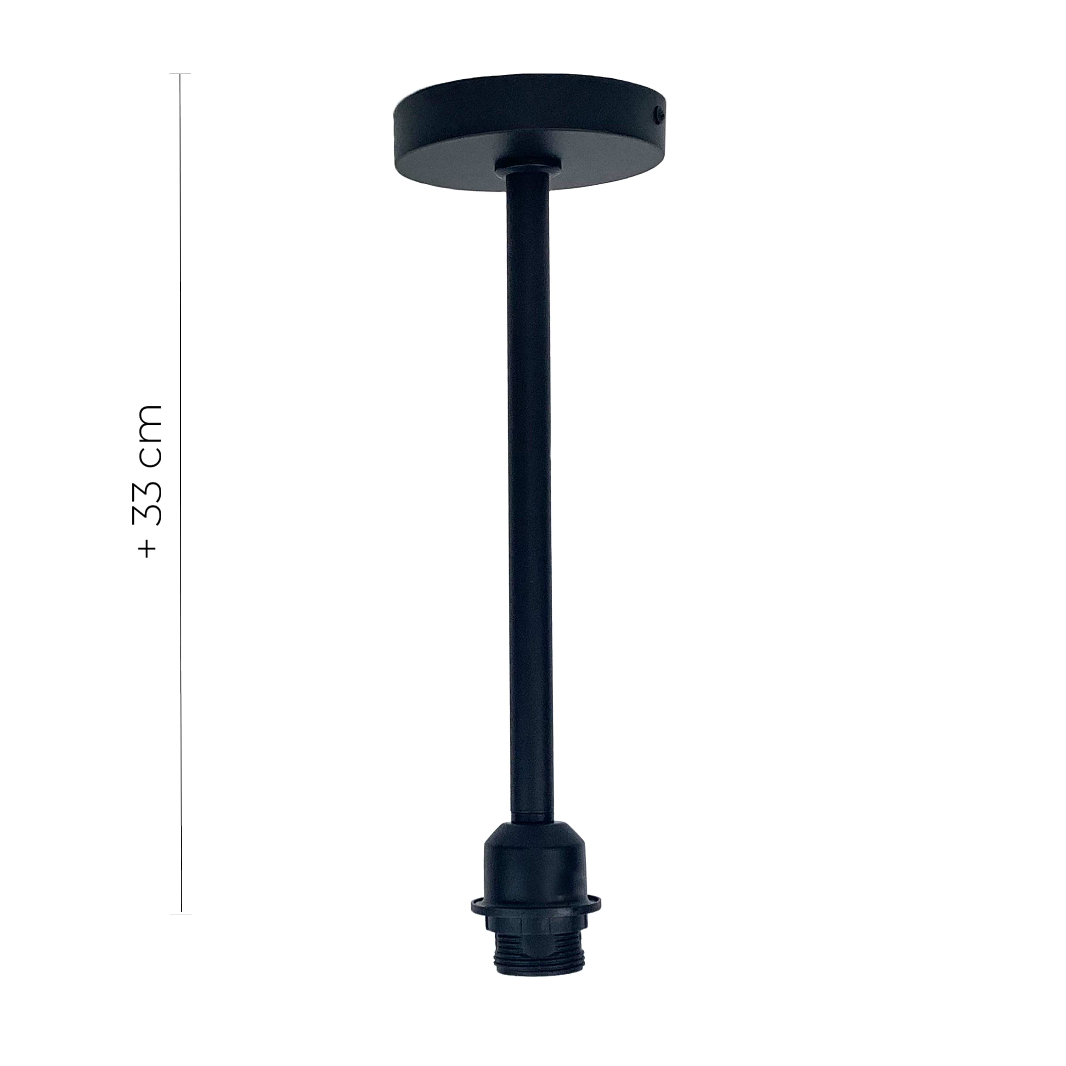 Matt Black Pathos - Pendant Light Fitting