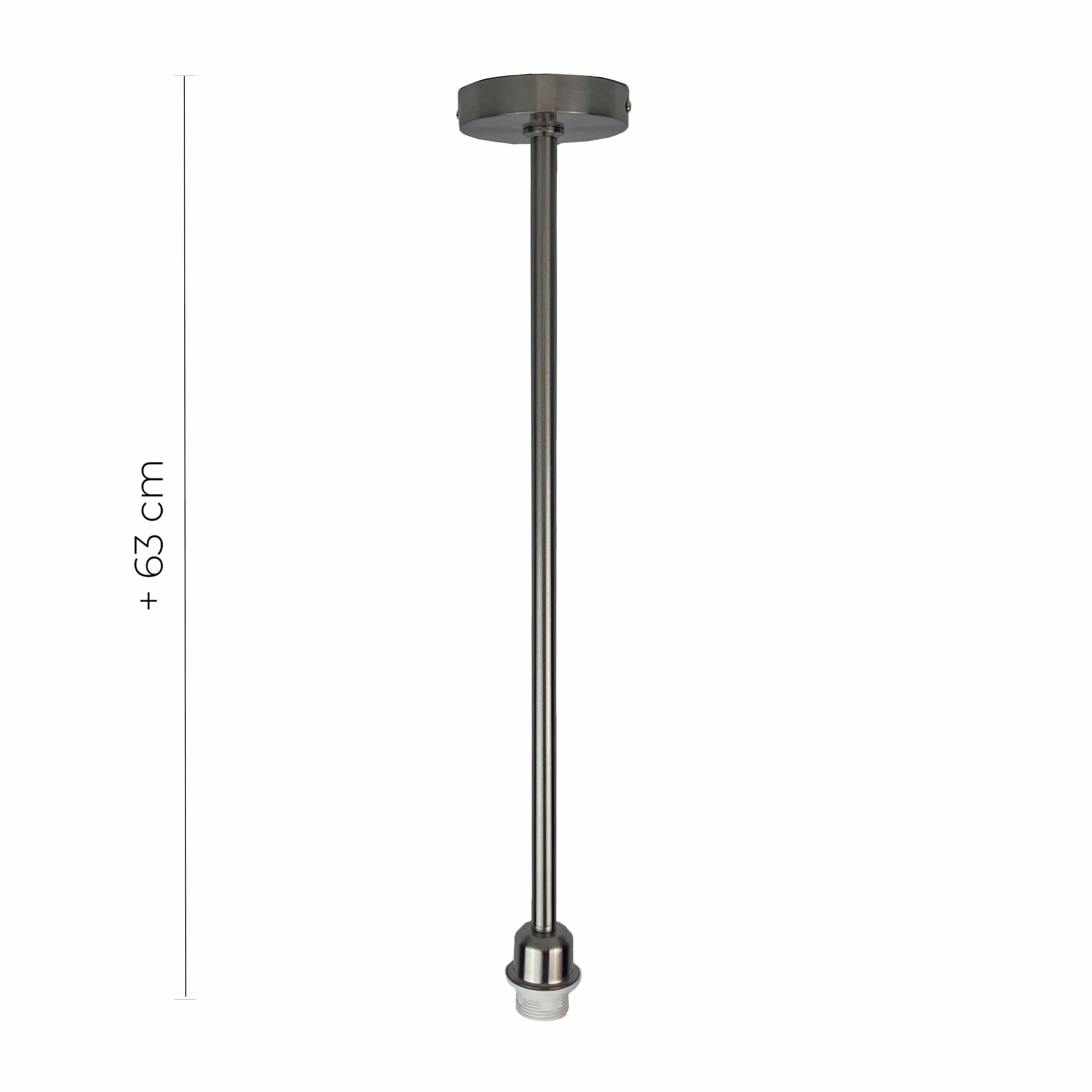 Brushed Steel Pathos - Pendant Light Fitting