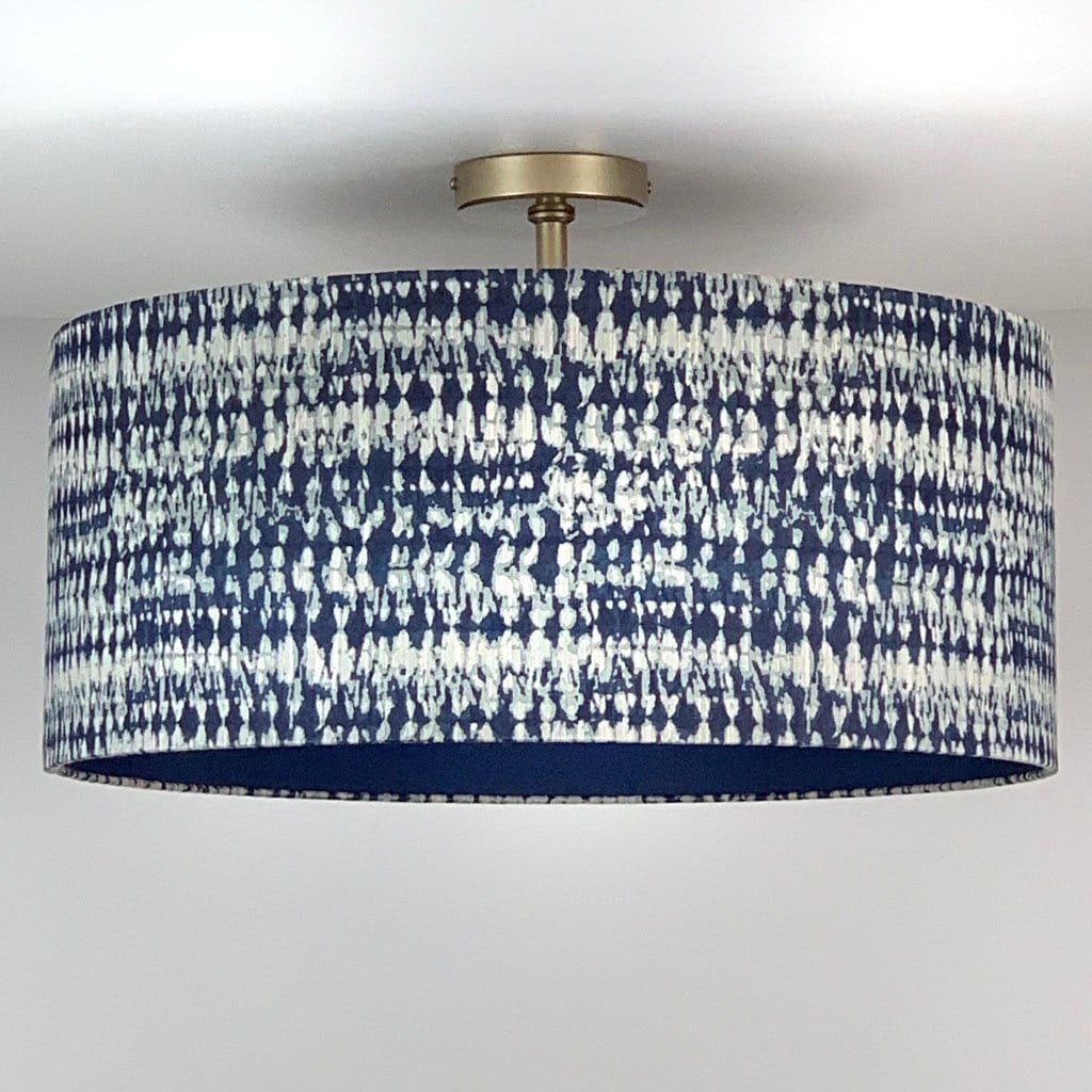 Kotomi Indigo Shade with Blue Silk Lining