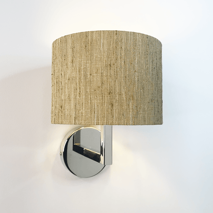 Emma Polished Chrome Wall Light with Metamorphic Shade