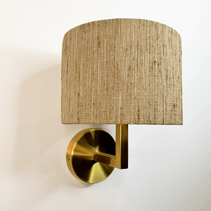 Emma Gold Wall Light with Choice of Shade