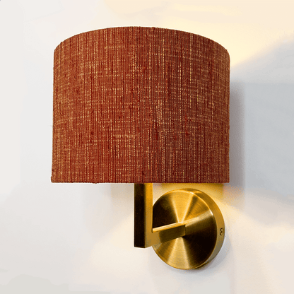 Emma Gold Wall Light with Choice of Shade