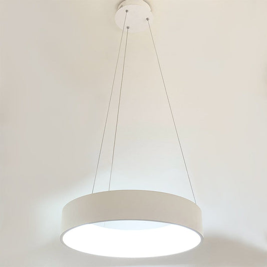 Halo 28w LED White Pendant