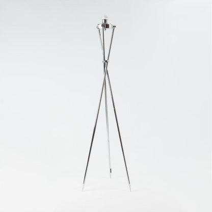 Brondby Tripod Floor Lamp Polished Chrome