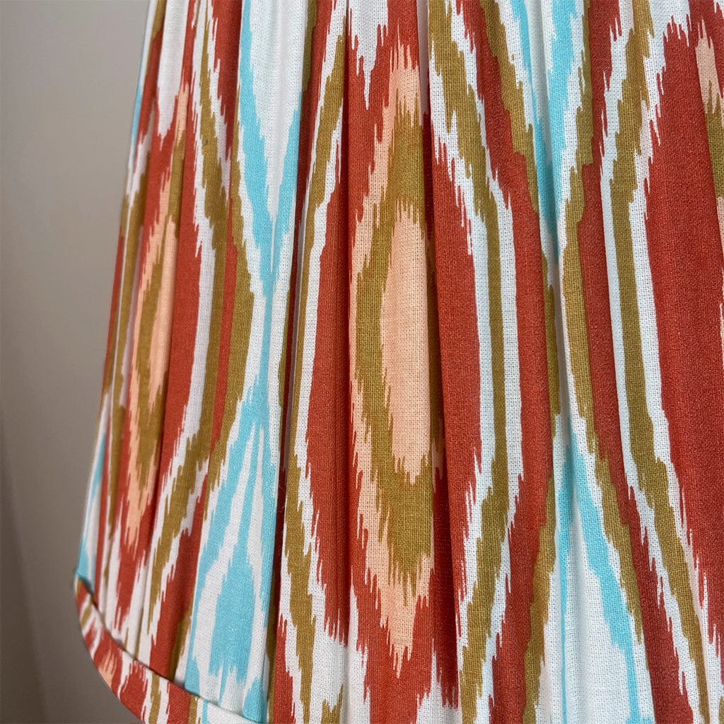 Kingsbury Small White Wash Carved Wood Table Lamp