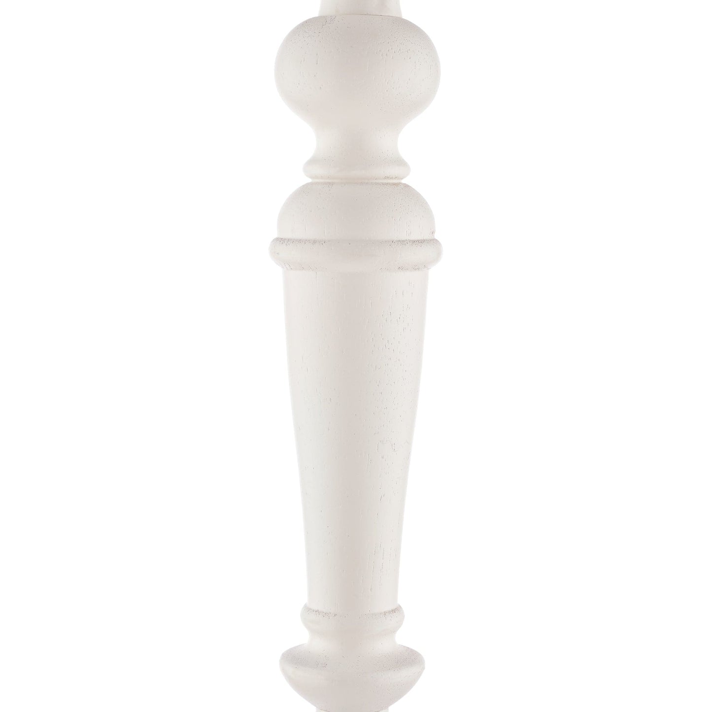 Tate Matt Painted White Floor Lamp Base