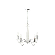 Blake 5 Light Pendant Polished Chrome Crystal