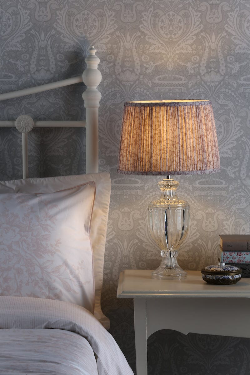 Mille 12" Pleated Shade Mulberry