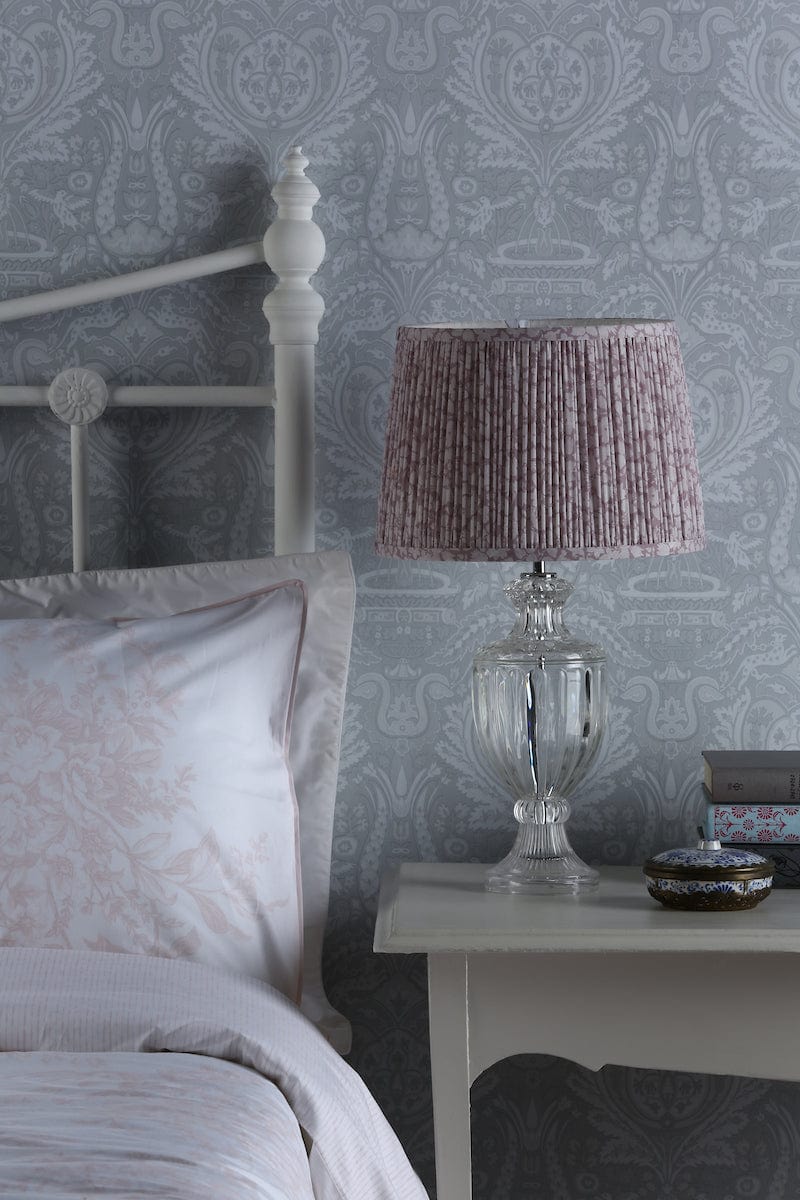 Mille 12" Pleated Shade Mulberry