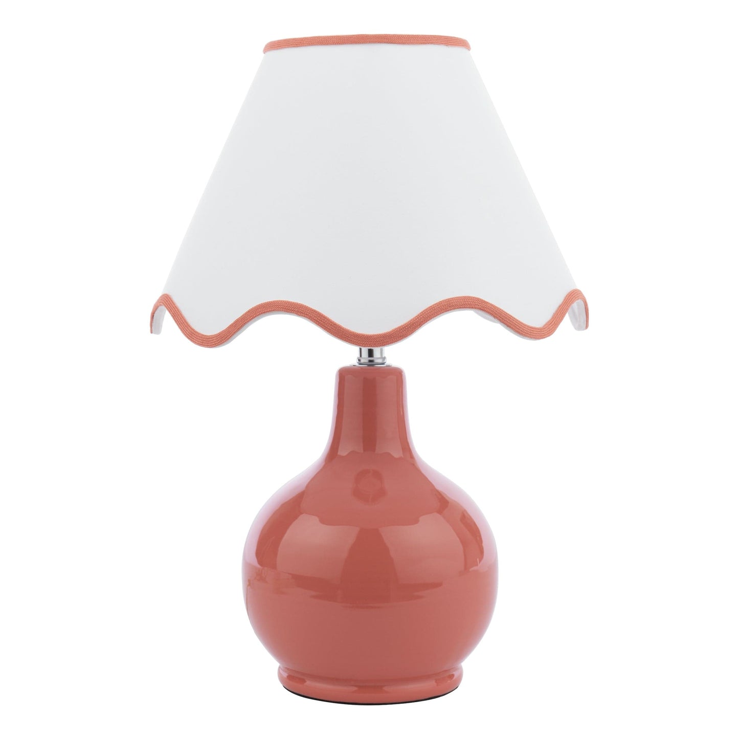 Bramhope Old Rose Table Lamp with Shade