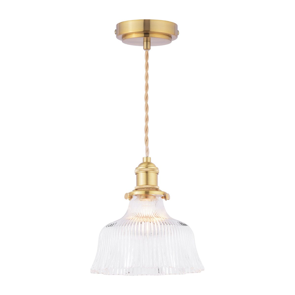 Theodore 1 Light Antique Brass Pendant