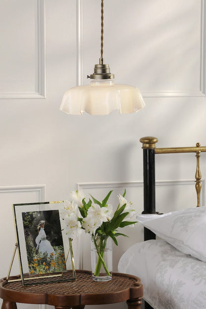 Banham 1 Light Matt Antique Brass Pendant