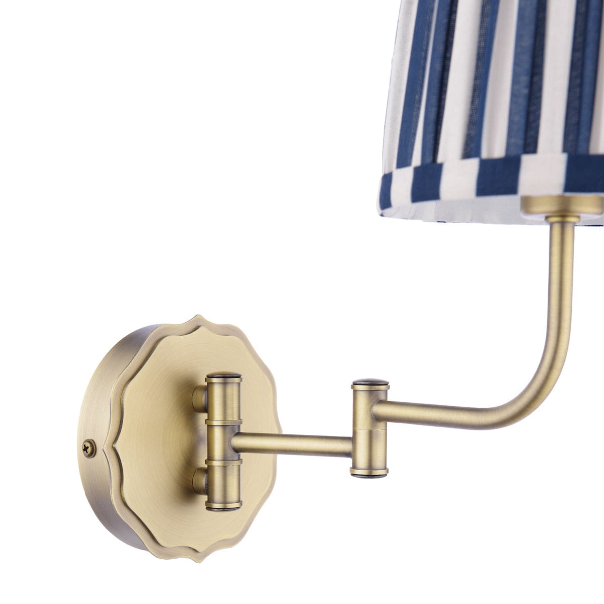 Denwick 1 Light Matt Antique Brass Wall Light