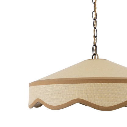 Buckenham 1 Light Wood Pendant