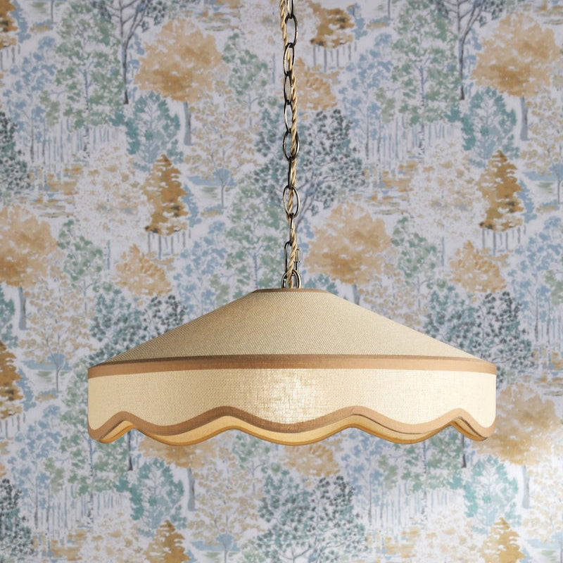 Buckenham 1 Light Wood Pendant