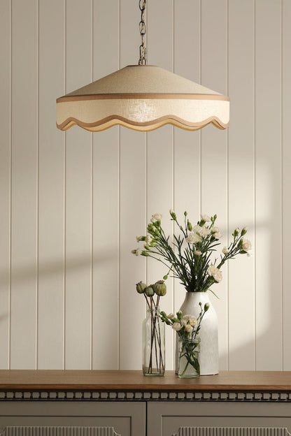 Buckenham 1 Light Wood Pendant