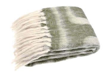 Abstract Olive Lambs Tail Throw