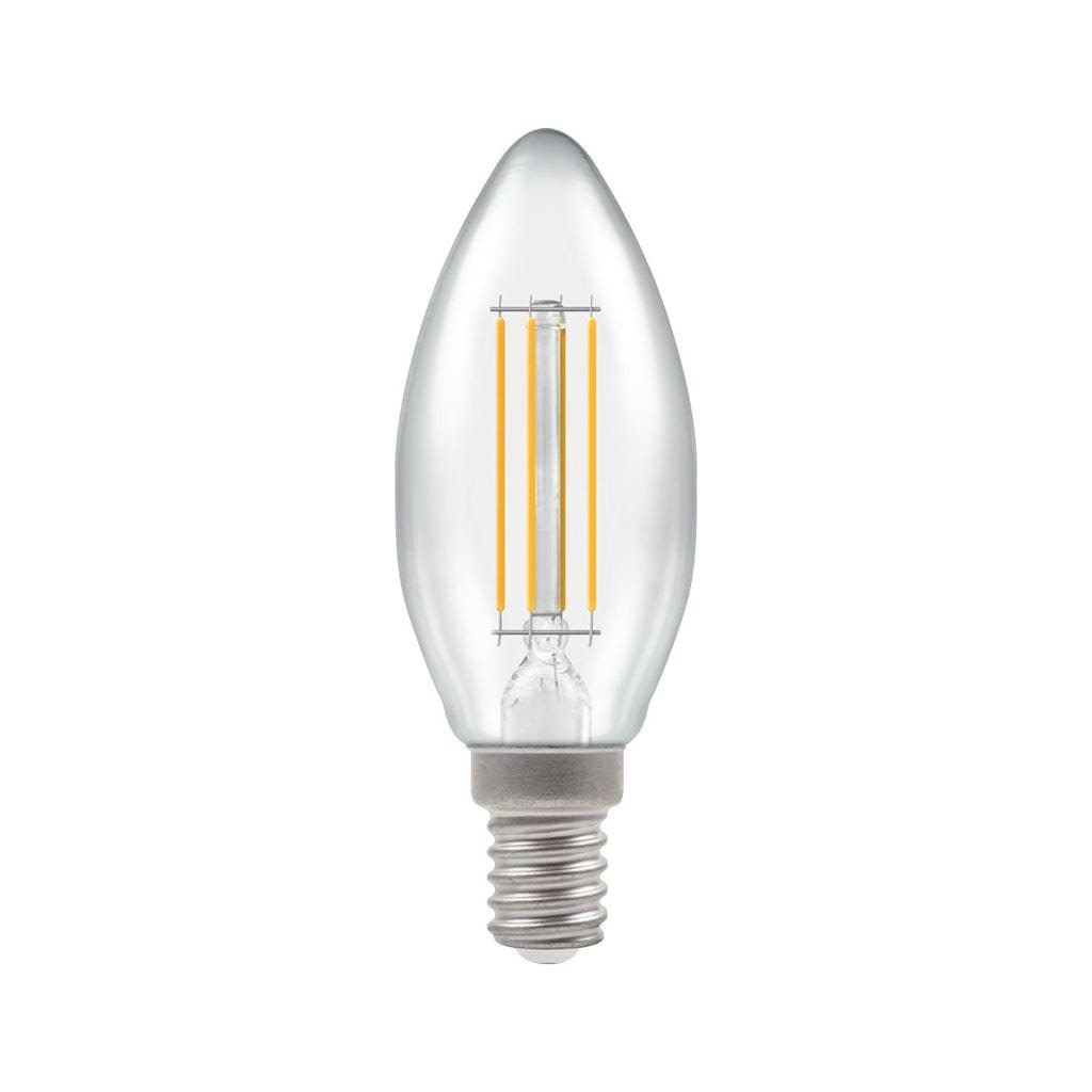 E14 Clear Candle Non-Dimmable