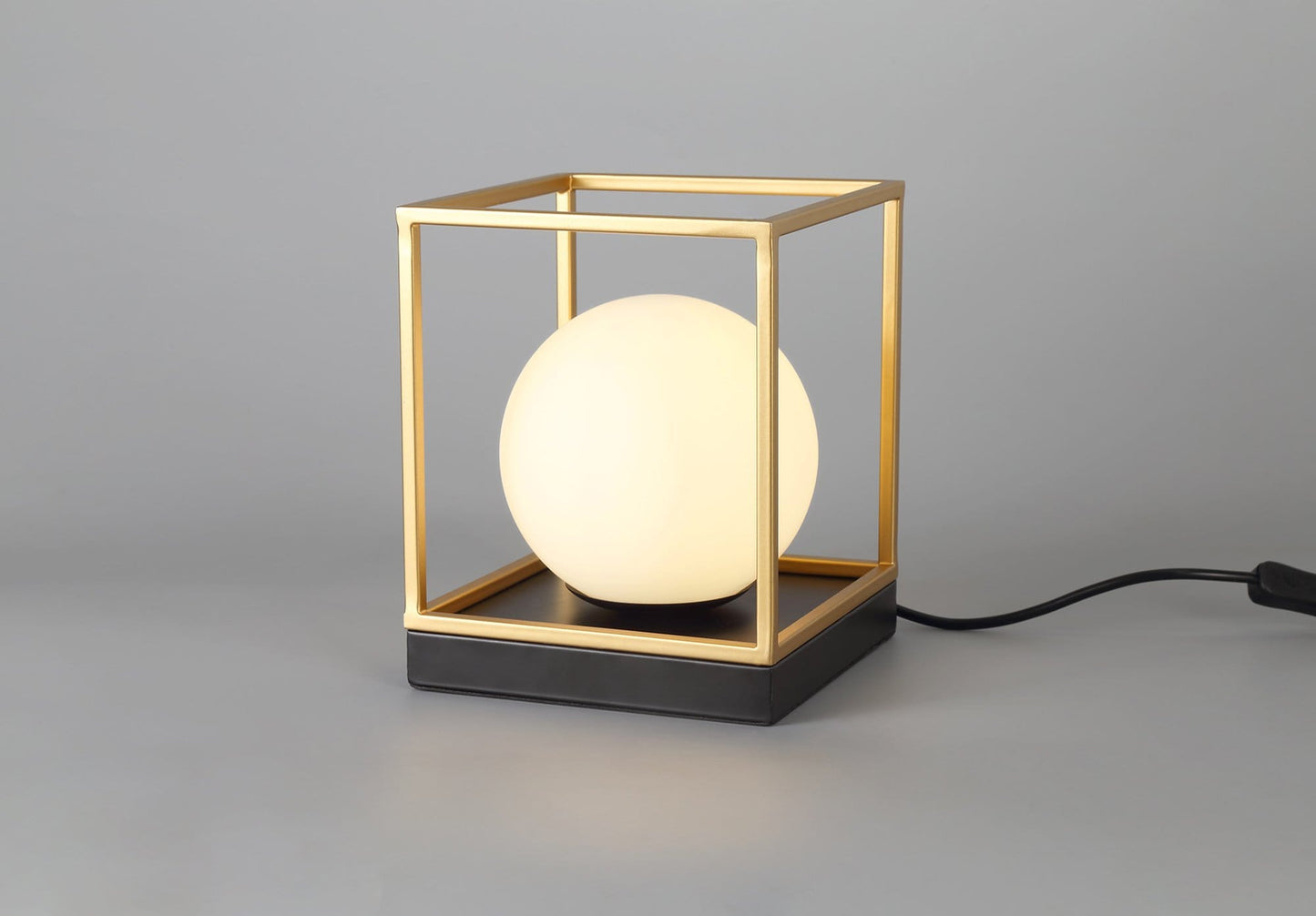 Loft Matt Black Table Lamp