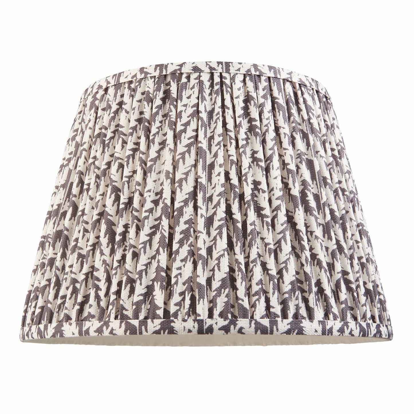 Leaf Pleated Shade - Pearl Grey