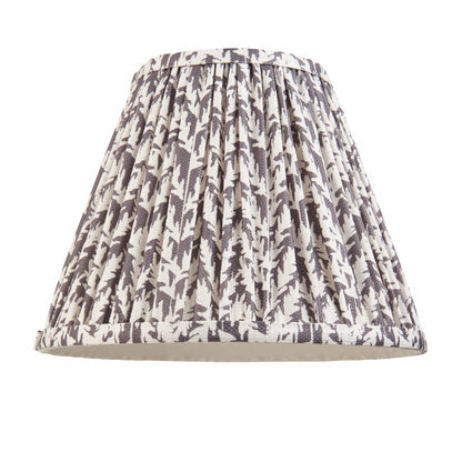 Leaf Pleated Shade - Pearl Grey