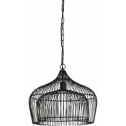 Kristel Large Matt Black Pendant