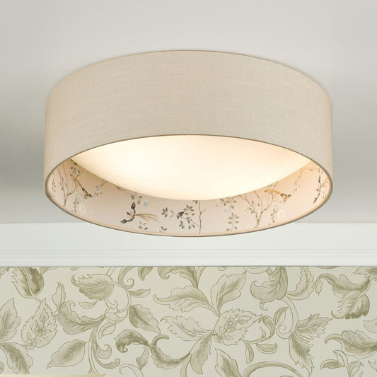 Marble Hill 2 Light Flush Linen