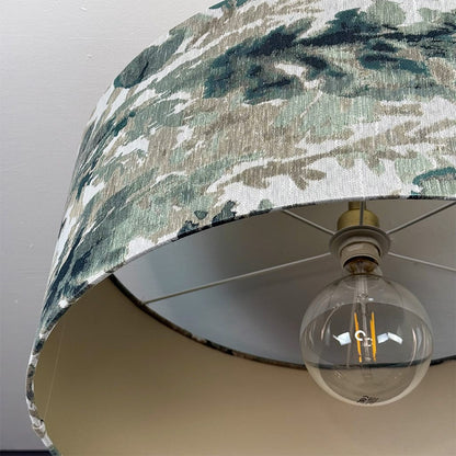 Lingdale Seafoam Pendant Shade with Champagne Lining
