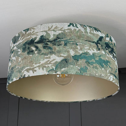 Lingdale Seafoam Pendant Shade with Champagne Lining