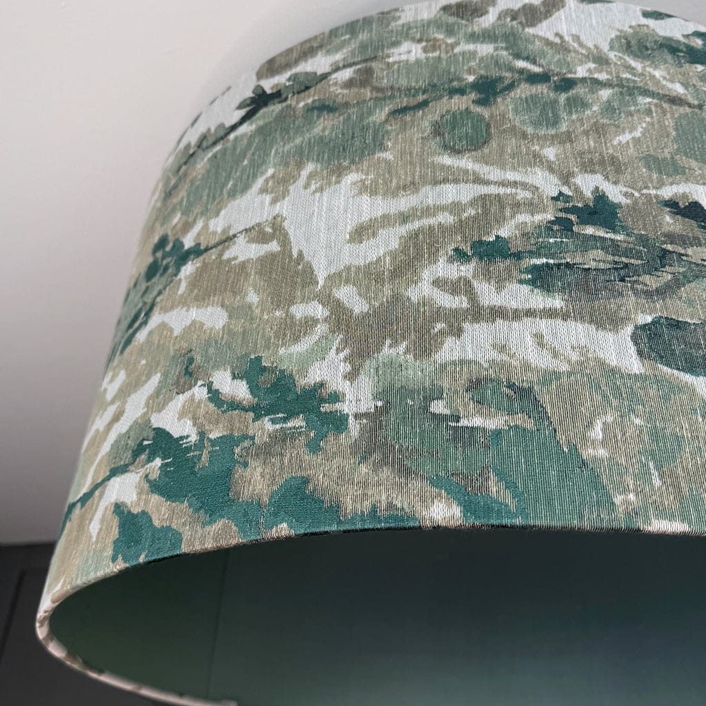 Lingdale Seafoam Pendant Shade with Lagoon Silk Lining