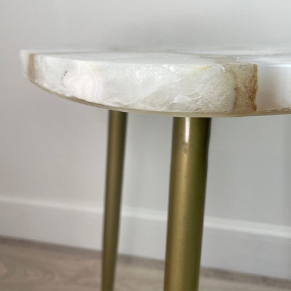 Lossie Pearl Agate End Table