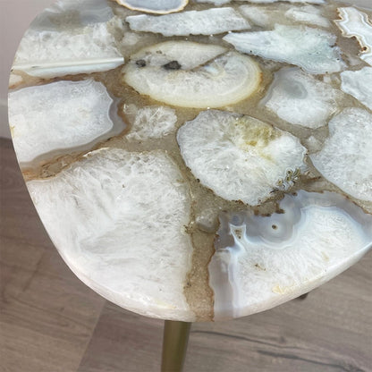 Lossie Pearl Agate End Table